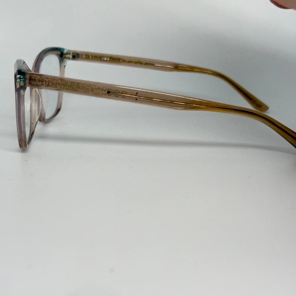Sora Alessandra C3 Eyeglasses Pink Clear Cat Eye‎ Frame 54-16-140 Japan Designer